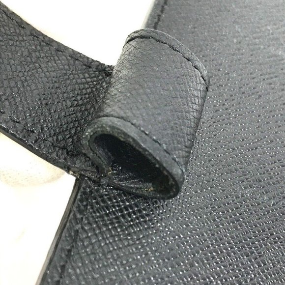 LOUIS VUITTON Epi AgendaMM cover case Notebook cover Epi Leather Black - Picture 7 of 13